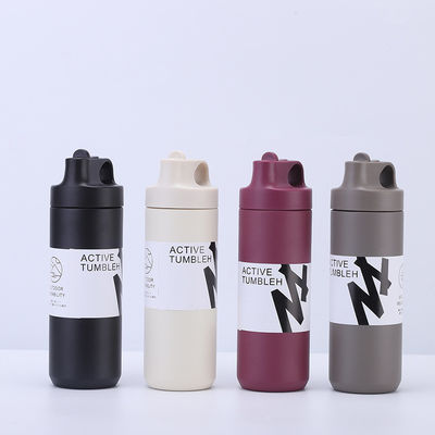 304 από ανοξείδωτο χάλυβα Japandi Design Style 550ml διπλό τοίχωμα κενό φιάλη με λαβή