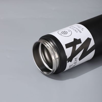 304 από ανοξείδωτο χάλυβα Japandi Design Style 550ml διπλό τοίχωμα κενό φιάλη με λαβή