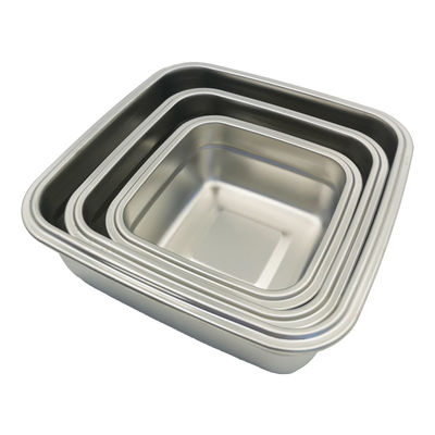 Αρθρογώνιο 400/750/1200ml Ατσάλι Bento Lunch Box Set με κλειδαριές και ανθεκτικό