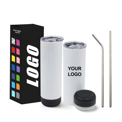 20oz χωρητικότητα μουσική ομιλητής Tumbler αμερικανικό στυλ σχεδιασμό με αφαιρούμενο φως LED