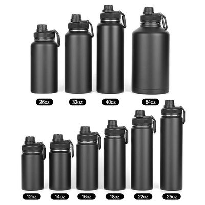 32oz/64oz Βακούμι μπουκάλι νερού για άμεση κατανάλωση στο Sport GYM από ανοξείδωτο χάλυβα