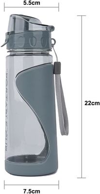 ΠΛΑΣΤΙΚΑ 570ml μπουκάλια νερού για αθλητικούς σκοπούς για ενήλικες φορητά αδιάβροχα και χωρίς BPA
