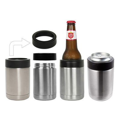 Προσαρμοσμένο 12oz διπλό τείχος από ανοξείδωτο χάλυβα μπύρα μπορεί ψύξη για τις ανάγκες των πελατών