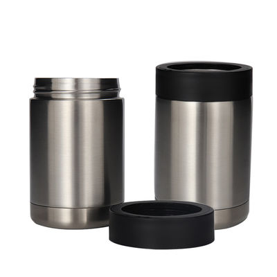 Προσαρμοσμένο 12oz διπλό τείχος από ανοξείδωτο χάλυβα μπύρα μπορεί ψύξη για τις ανάγκες των πελατών