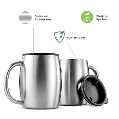 Europe Design Style Custom OEM Drinkware Type Double Wall Stainless Steel Beer Mug (Κύπελλο μπύρας από ανοξείδωτο χάλυβα)