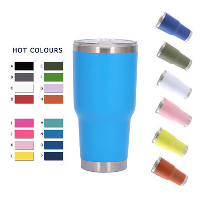 30oz BPA ΔΩΡΕΑΝΙΚΑ Απομονωμένο Tumbler Ατσάλινο Ατμοσφαιρικό Κύπελλο με Κεπάκι Λογικό Πελάτη