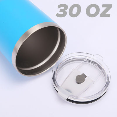 30oz BPA ΔΩΡΕΑΝΙΚΑ Απομονωμένο Tumbler Ατσάλινο Ατμοσφαιρικό Κύπελλο με Κεπάκι Λογικό Πελάτη