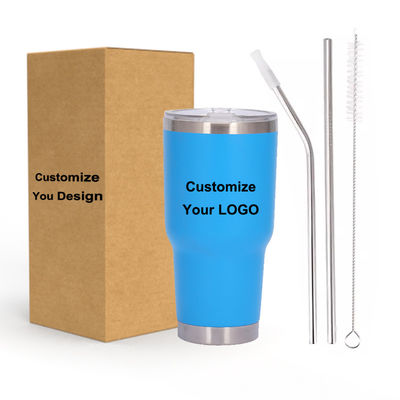 30oz BPA ΔΩΡΕΑΝΙΚΑ Απομονωμένο Tumbler Ατσάλινο Ατμοσφαιρικό Κύπελλο με Κεπάκι Λογικό Πελάτη