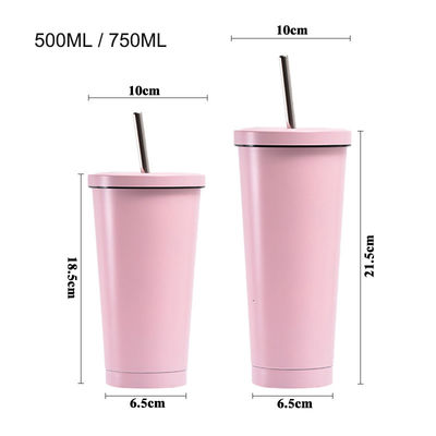 16oz 24oz Custom DIY Καφέ Κούπα Ταξίδι Κούπα Νερού Διπλό Τείχος Ατσάλι Tumbler
