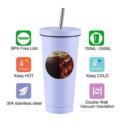 16oz 24oz Custom DIY Καφέ Κούπα Ταξίδι Κούπα Νερού Διπλό Τείχος Ατσάλι Tumbler