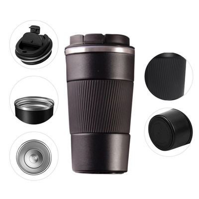 Μεταλλικός τύπος από ανοξείδωτο χάλυβα Custom Logo Tumbler για διαρροή απόδειξη και οικολογικά φιλικά ταξίδια