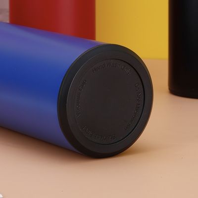 Ψηφιακό φλασκί με LED θερμοκρασία μπουκάλι νερού Προσαρμοσμένη ποσότητα 1
