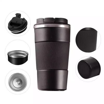 Μεταλλικό Custom Vacuum Isolated Tumbler Car Cup Διπλό τοίχωμα από ανοξείδωτο χάλυβα ταξιδιωτικό φλιτζάνι καφέ