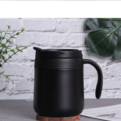 Προσαρμοσμένο λογότυπο αποδεκτό 350ML12oz από ανοξείδωτο χάλυβα Καφέ ταξιδιωτικό κύπελλο με λαβή