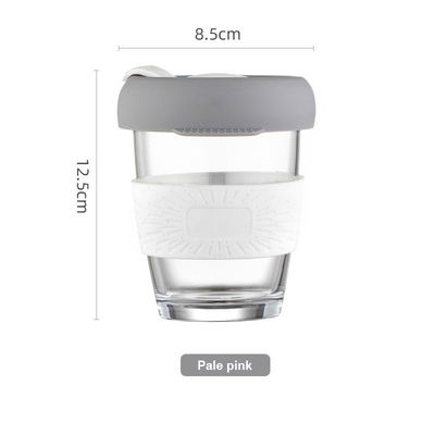 1 κομμάτι προσαρμοσμένο λογότυπο Borosilicate μονωμένο καφέ cup tumbler για μπουκάλι νερού