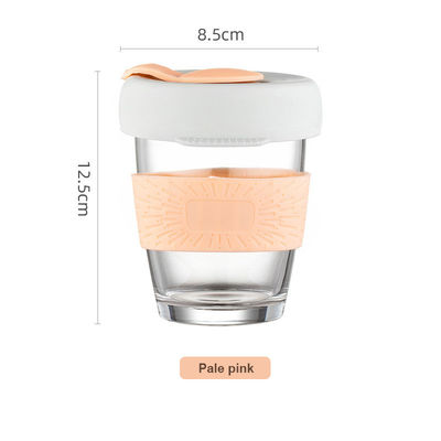 1 κομμάτι προσαρμοσμένο λογότυπο Borosilicate μονωμένο καφέ cup tumbler για μπουκάλι νερού