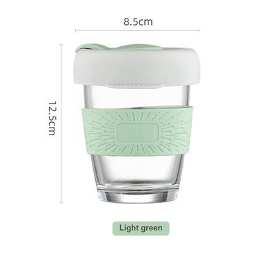 1 κομμάτι προσαρμοσμένο λογότυπο Borosilicate μονωμένο καφέ cup tumbler για μπουκάλι νερού