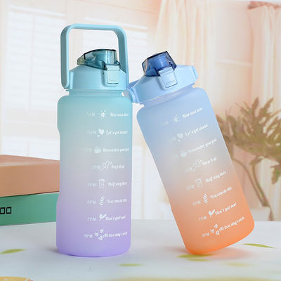 Προσαρμοσμένο λογότυπο Αποδεκτό 64 oz μπουκάλι νερού Αφαίρετο άχυρο για γυμναστική και αθλητισμό
