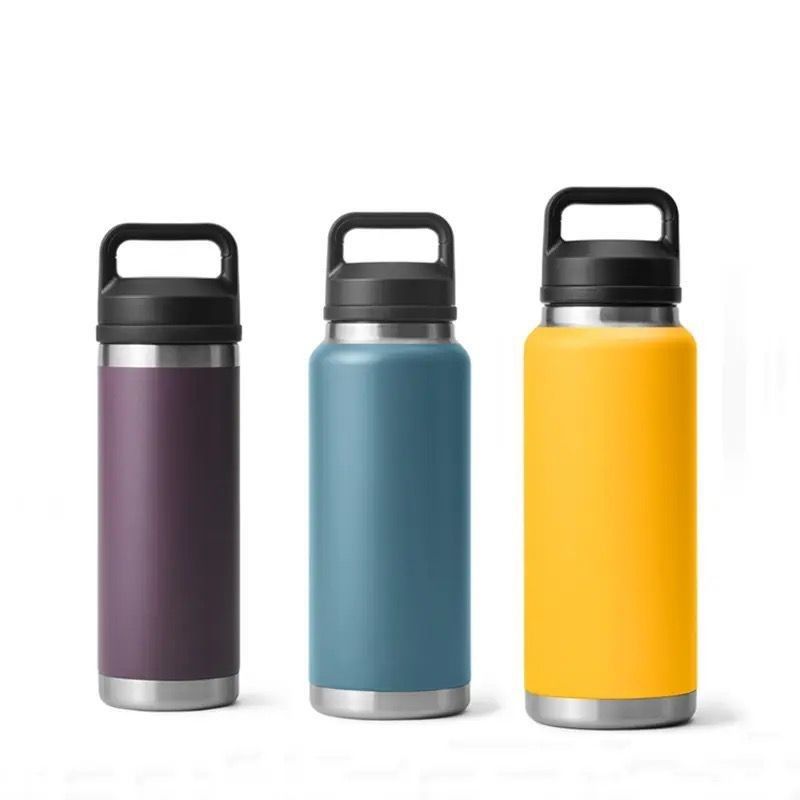 Ενήλικες 18 oz 26 oz 36 oz Μυστικά μπουκάλι νερού διπλό τοίχωμα από ανοξείδωτο χάλυβα γυμναστήριο Αθλητικά μπουκάλι ποτού
