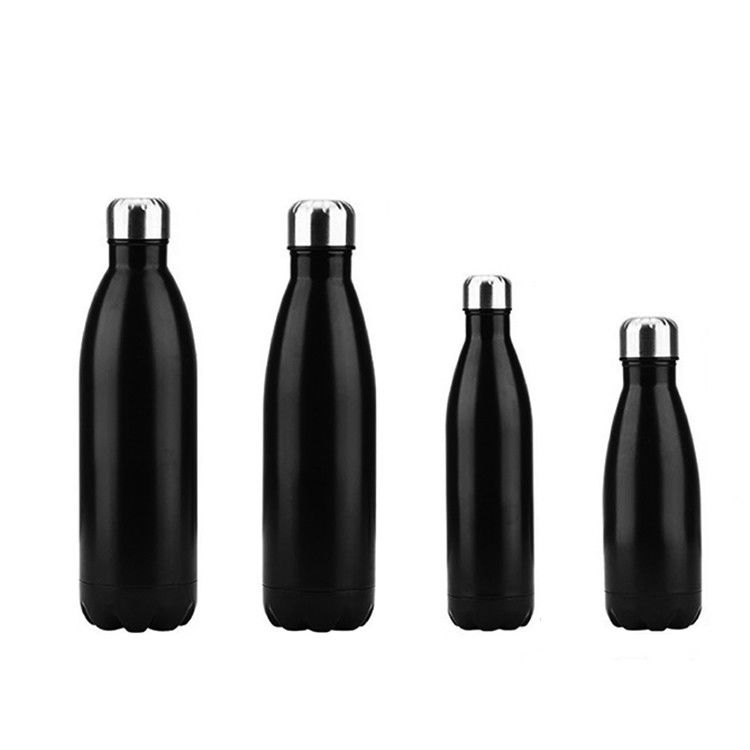 500 ml Cola σχήμα από ανοξείδωτο χάλυβα διπλό τοίχωμα κενό μπουκάλι νερού για προσαρμοσμένα σχέδια