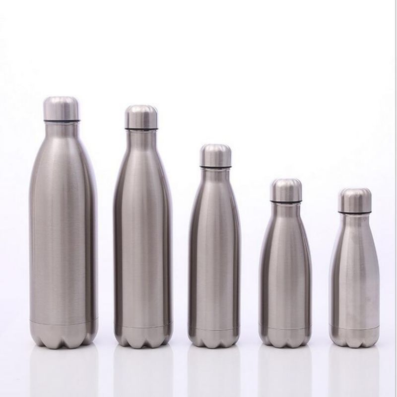 Θερμική μόνωση 500 ml από ανοξείδωτο χάλυβα διπλό τοίχωμα Vakuum μπουκάλι νερού Cola σχήμα Sublimation Sport μπουκάλι